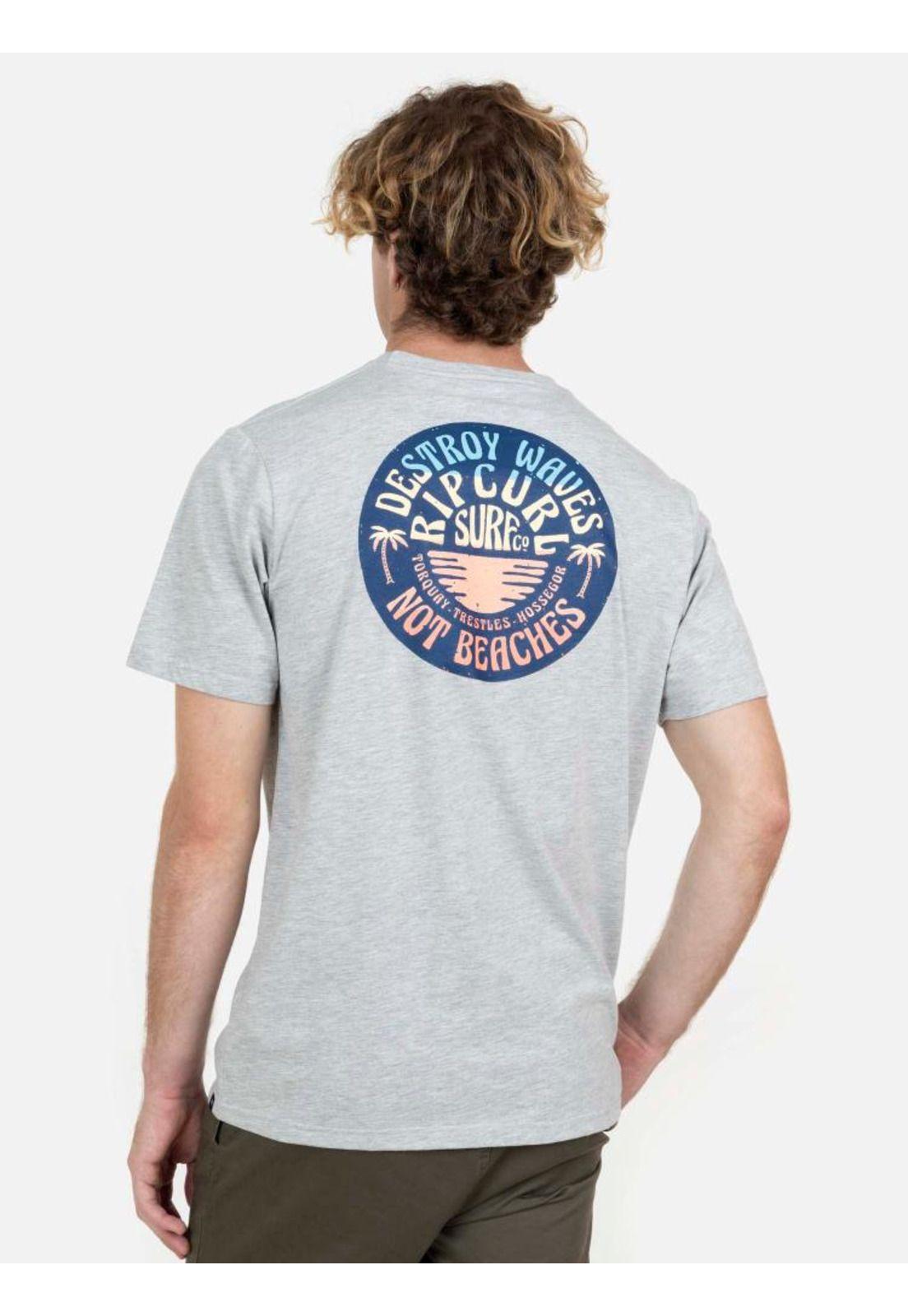 Polera Hombre 6P172-MV22 Gris Rip Curl-1