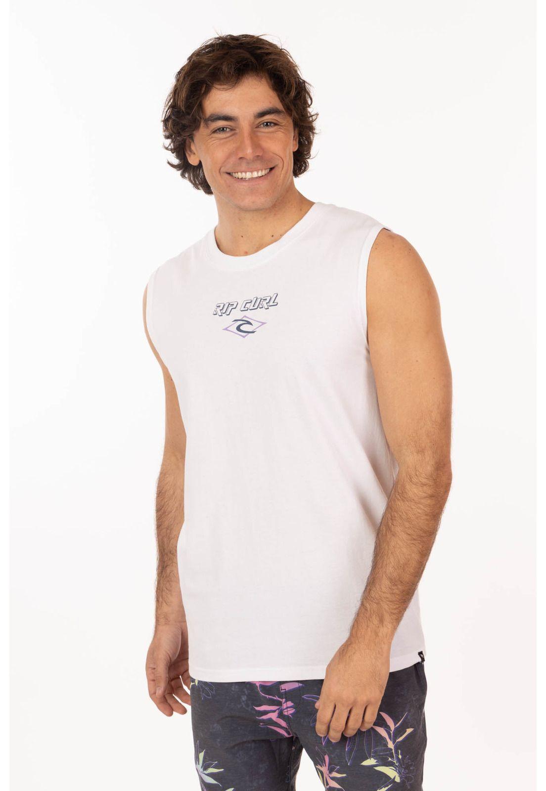 Polera SM Splashzone Blanco Hombre Rip Curl-0