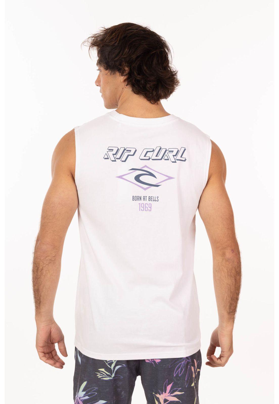 Polera SM Splashzone Blanco Hombre Rip Curl-1