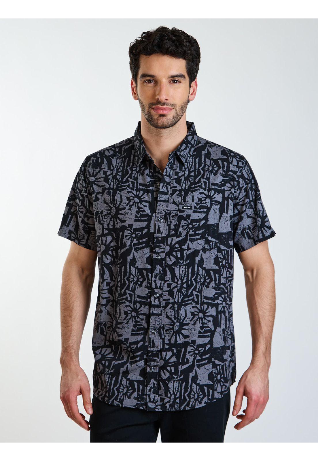Camisa MC Zander Multicolor Hombre Rip Curl-0