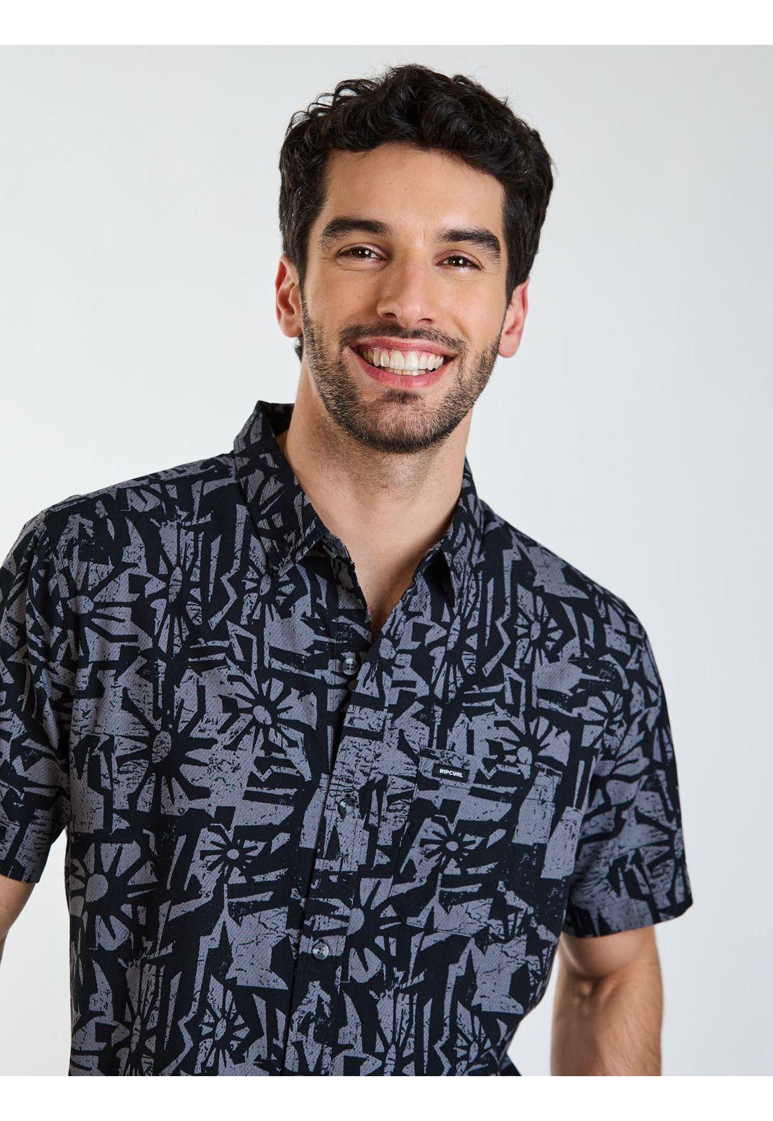 Camisa MC Zander Multicolor Hombre Rip Curl-3