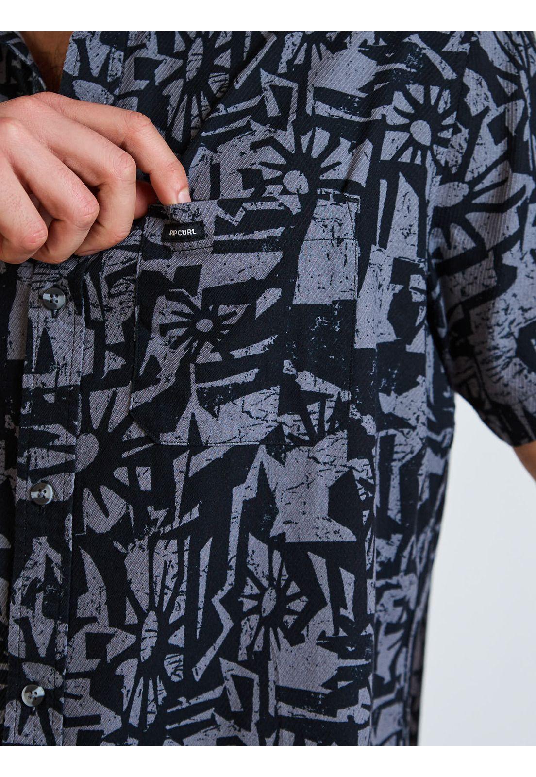Camisa MC Zander Multicolor Hombre Rip Curl-4