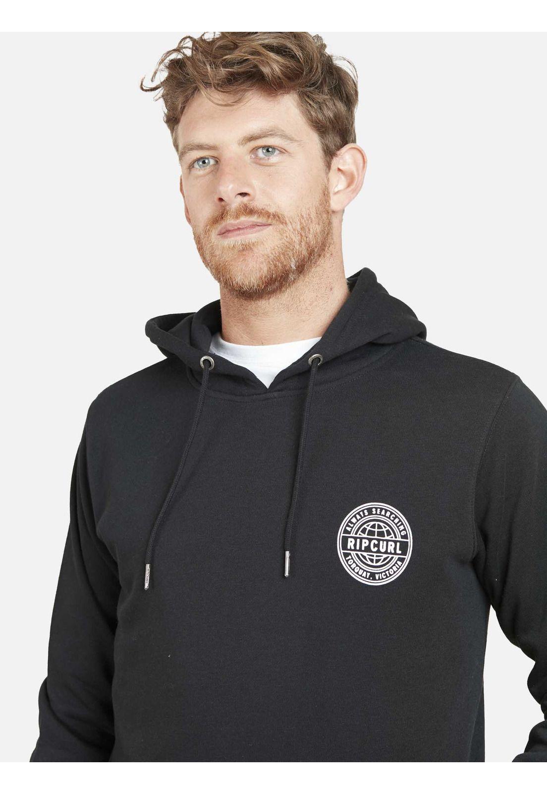 Poleron ALWAYS SEARCHING HOODIE Hombre Negro Rip Curl-1