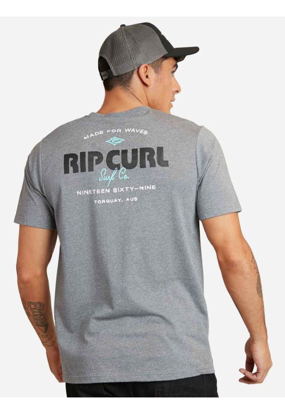 Polera M/C Intermedia Gris Claro Hombre Ripcurl-1