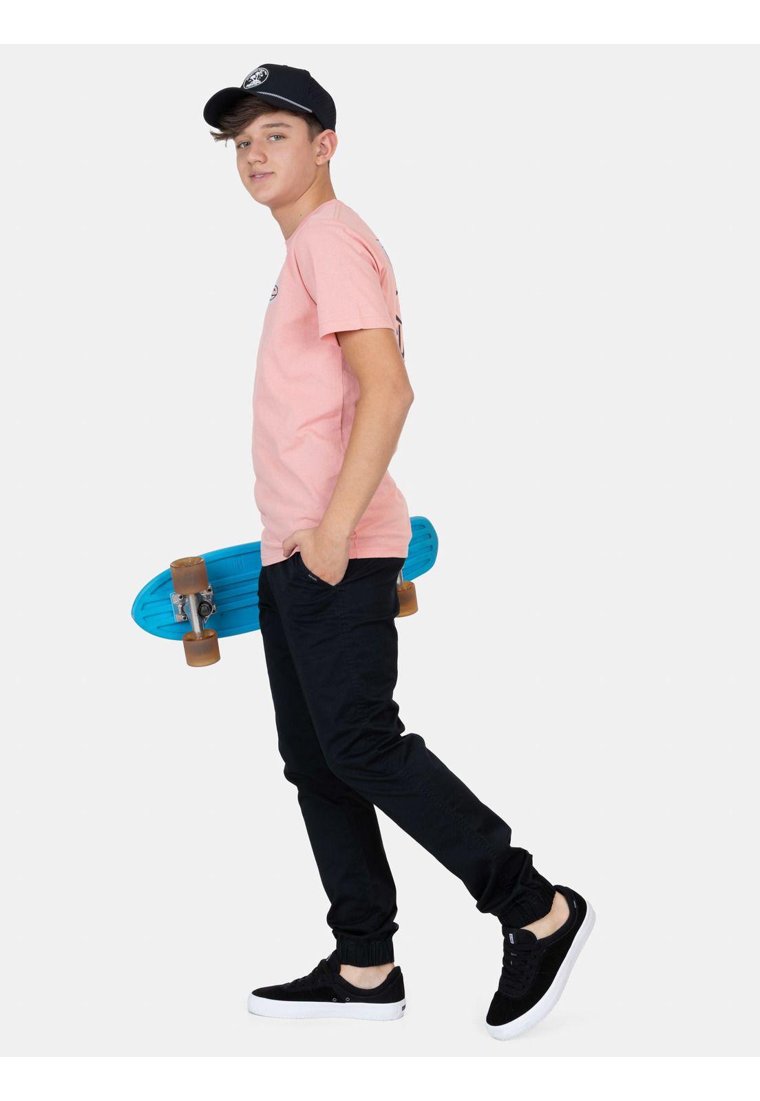 Polera MC Bluezone Rosado Infantil Rip Curl-3