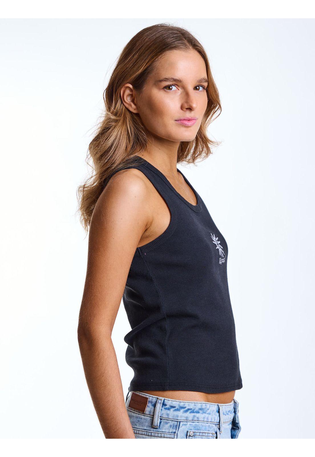 Polera MC Swell Negro Mujer Rip Curl-3
