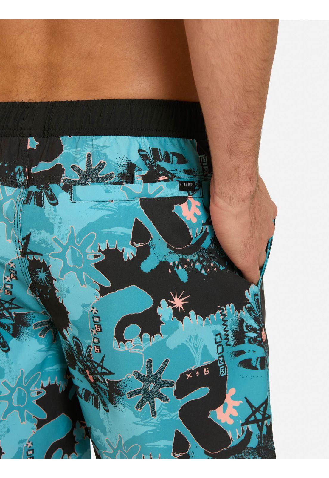 Traje De Baño Shorewave Multicolor Hombre Rip Curl-2