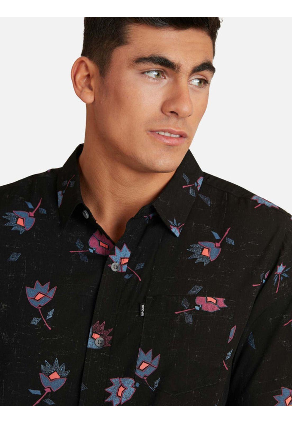 Camisa M/C Multicolor Hombre Ripcurl-2