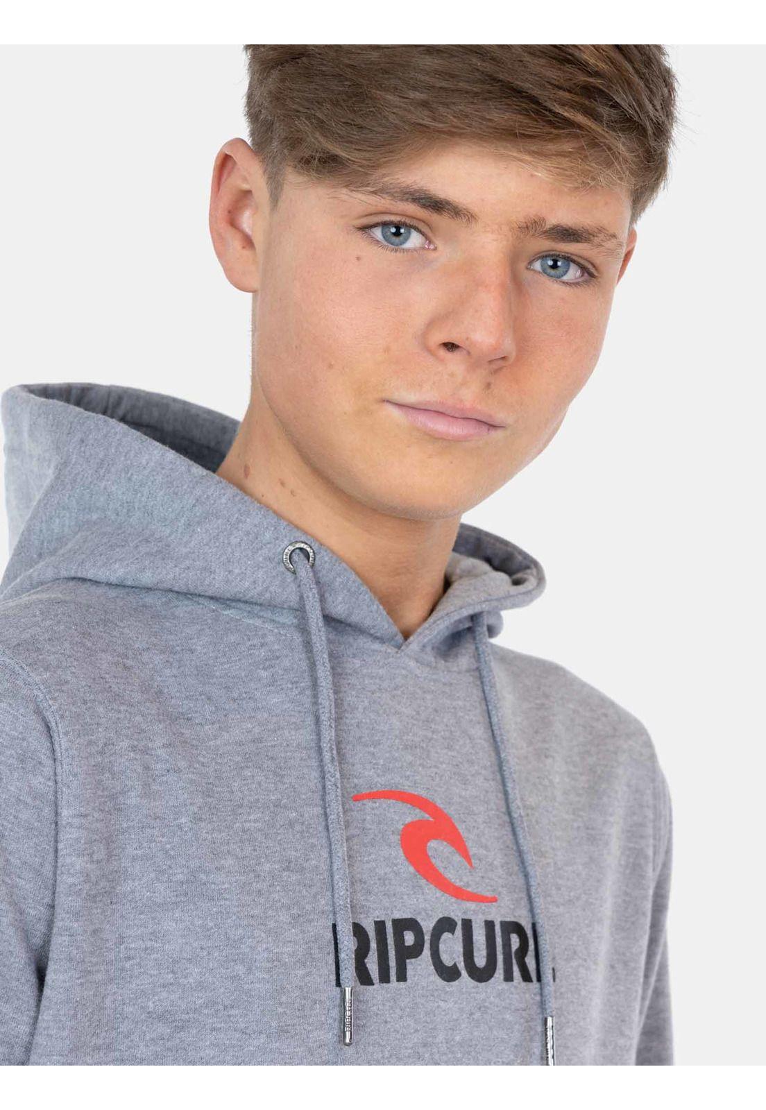 Poleron Canguro Epic Gris Infantil Rip Curl-2