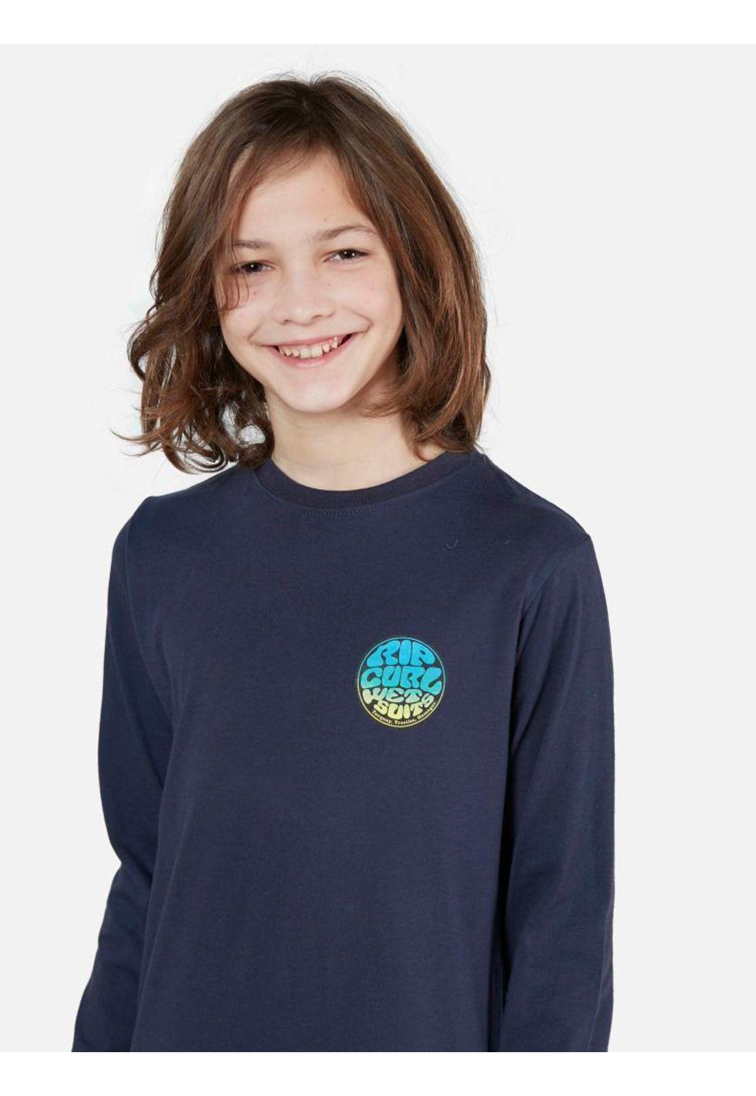 Polera Juvenil 6P293-MV22 Azul Rip Curl-2