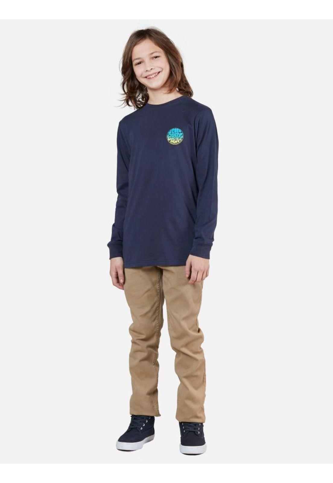 Polera Juvenil 6P293-MV22 Azul Rip Curl-3