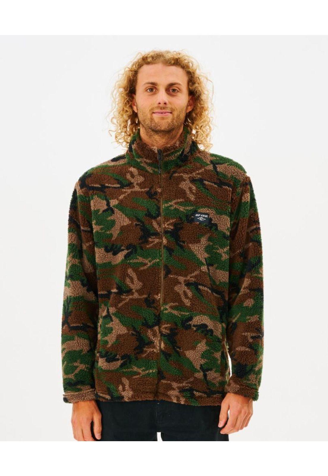 Poleron PARTY PACK POLAR Hombre Verde Rip Curl-0