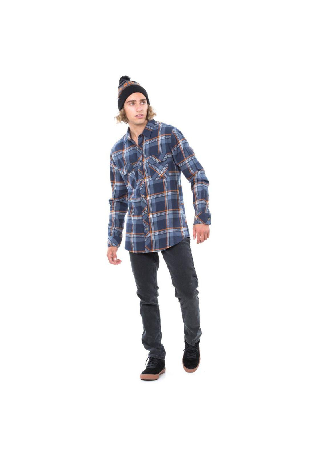 Camisa Hombre Azul 6C136-MI20 Rip Curl-3