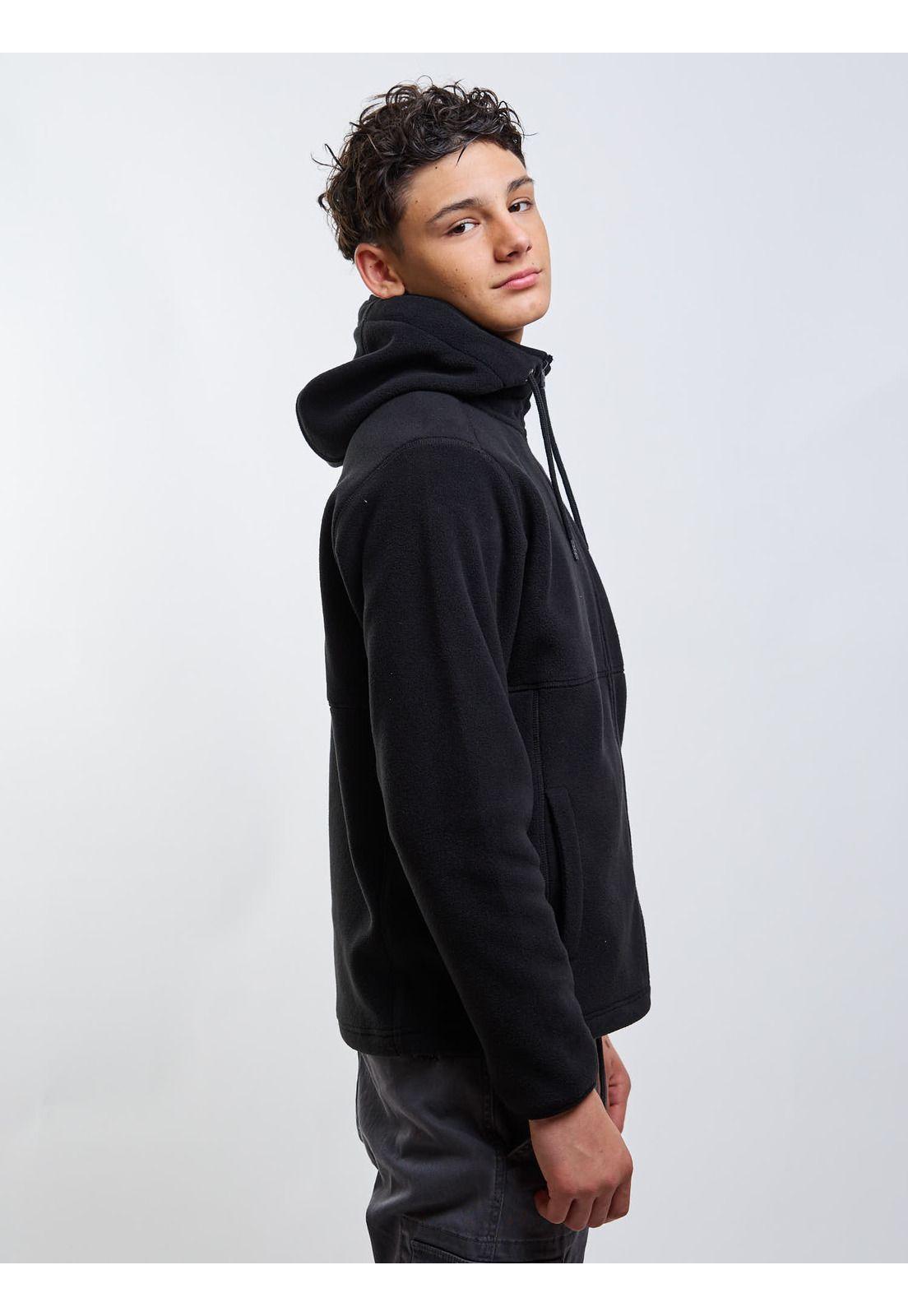 Poleron Polar Waveborn Negro Infantil Rip Curl-2