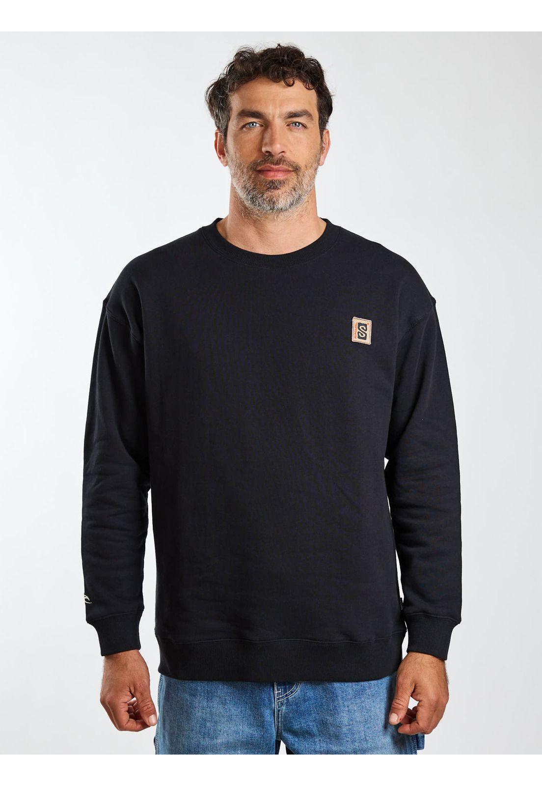 Poleron CR Lowtide Negro Hombre Rip Curl-1