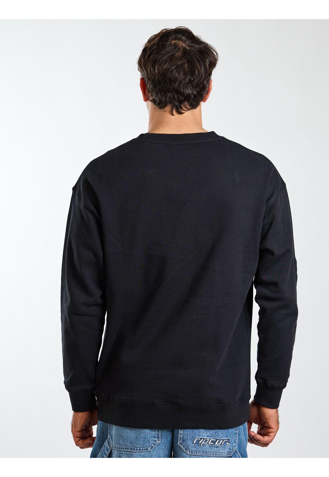 Poleron CR Lowtide Negro Hombre Rip Curl-2