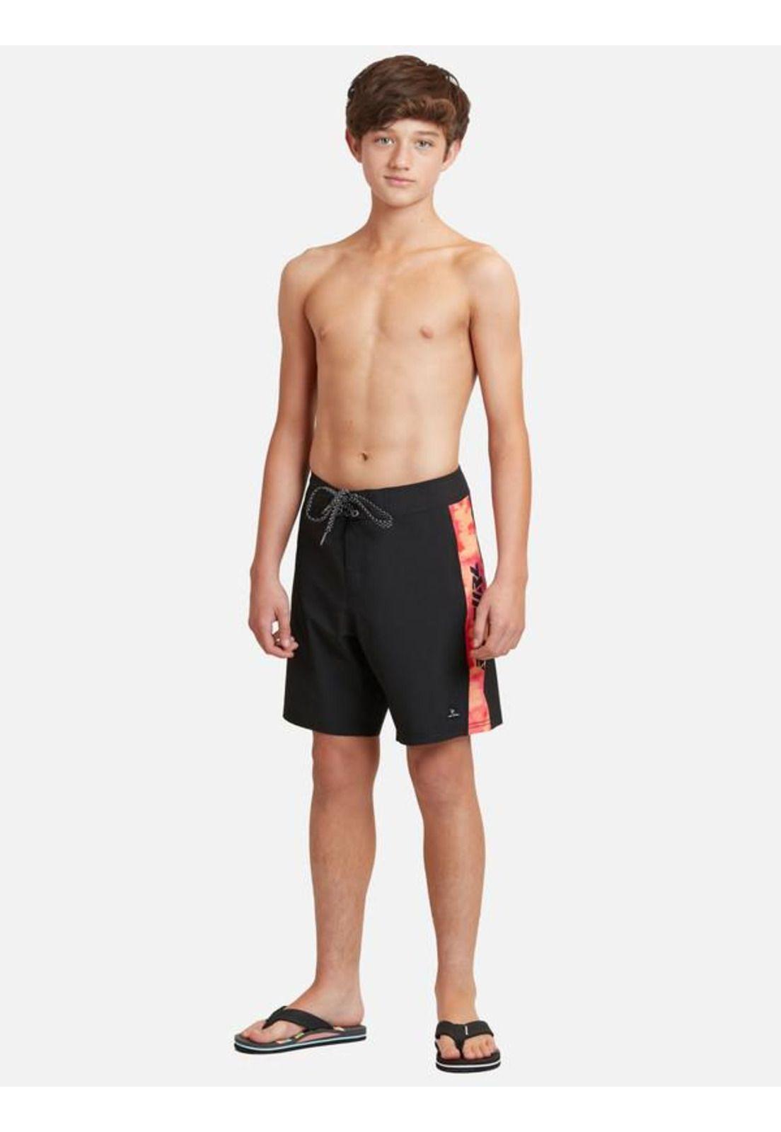 Traje De Baño Stretch Juvenil Negro Rip Curl-3
