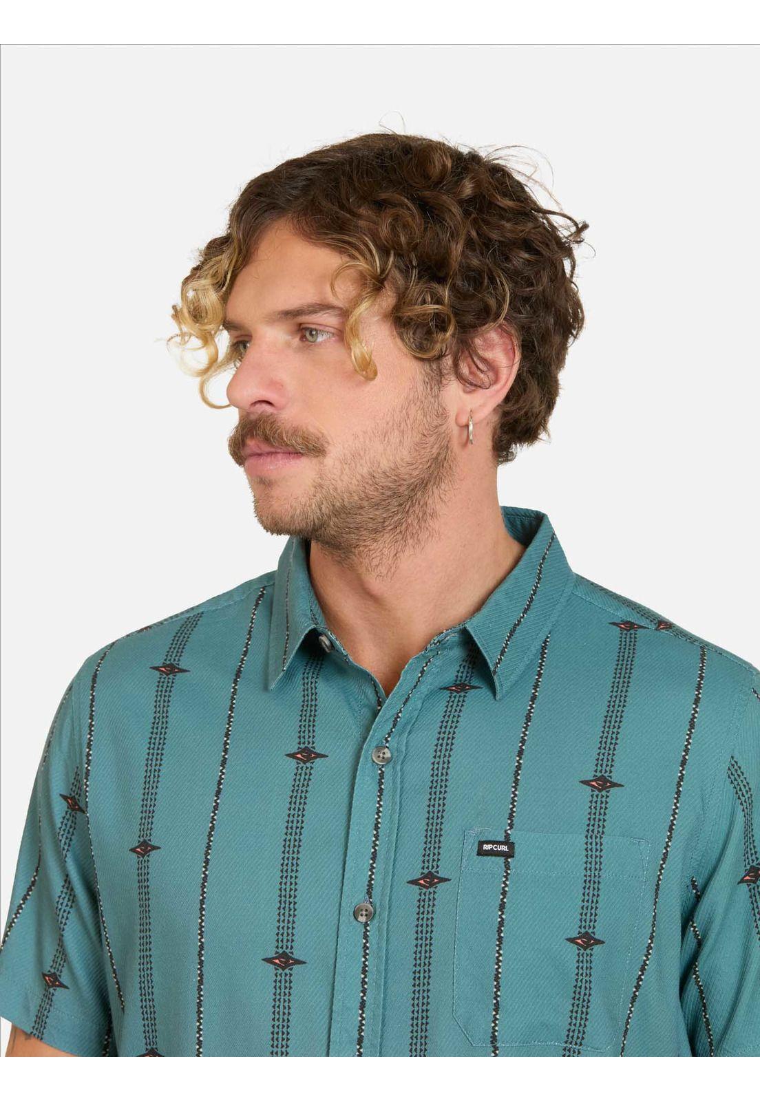 Camisa MC Outshores Multicolor Hombre Rip Curl-2