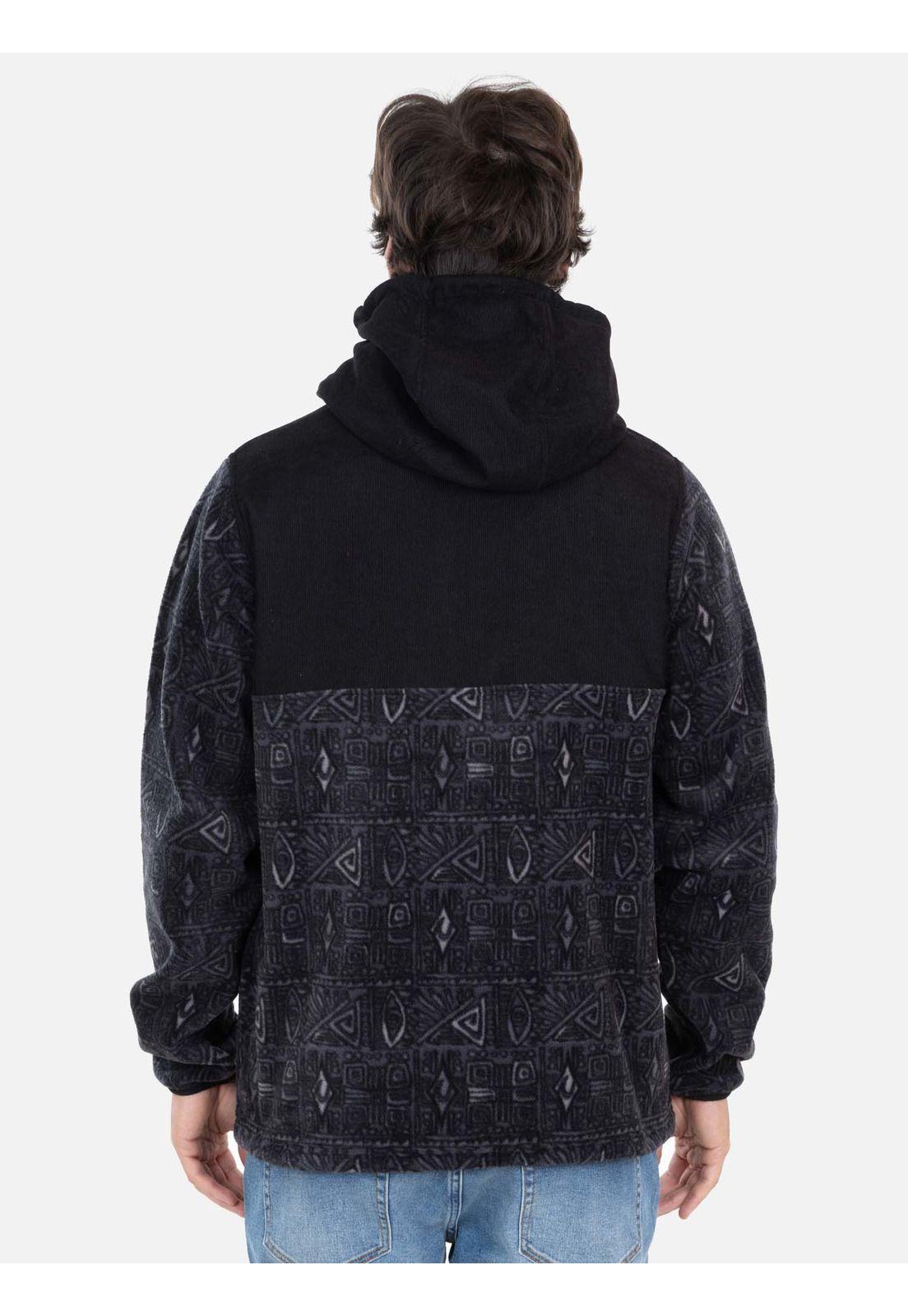 Poleron Micropolar Mana Rc Multicolor Hombre Rip Curl-0