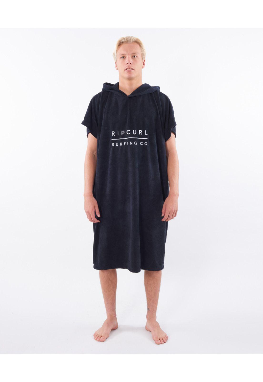 Toalla MIX UP HOODED TOWEL Hombre Negro Rip Curl-0