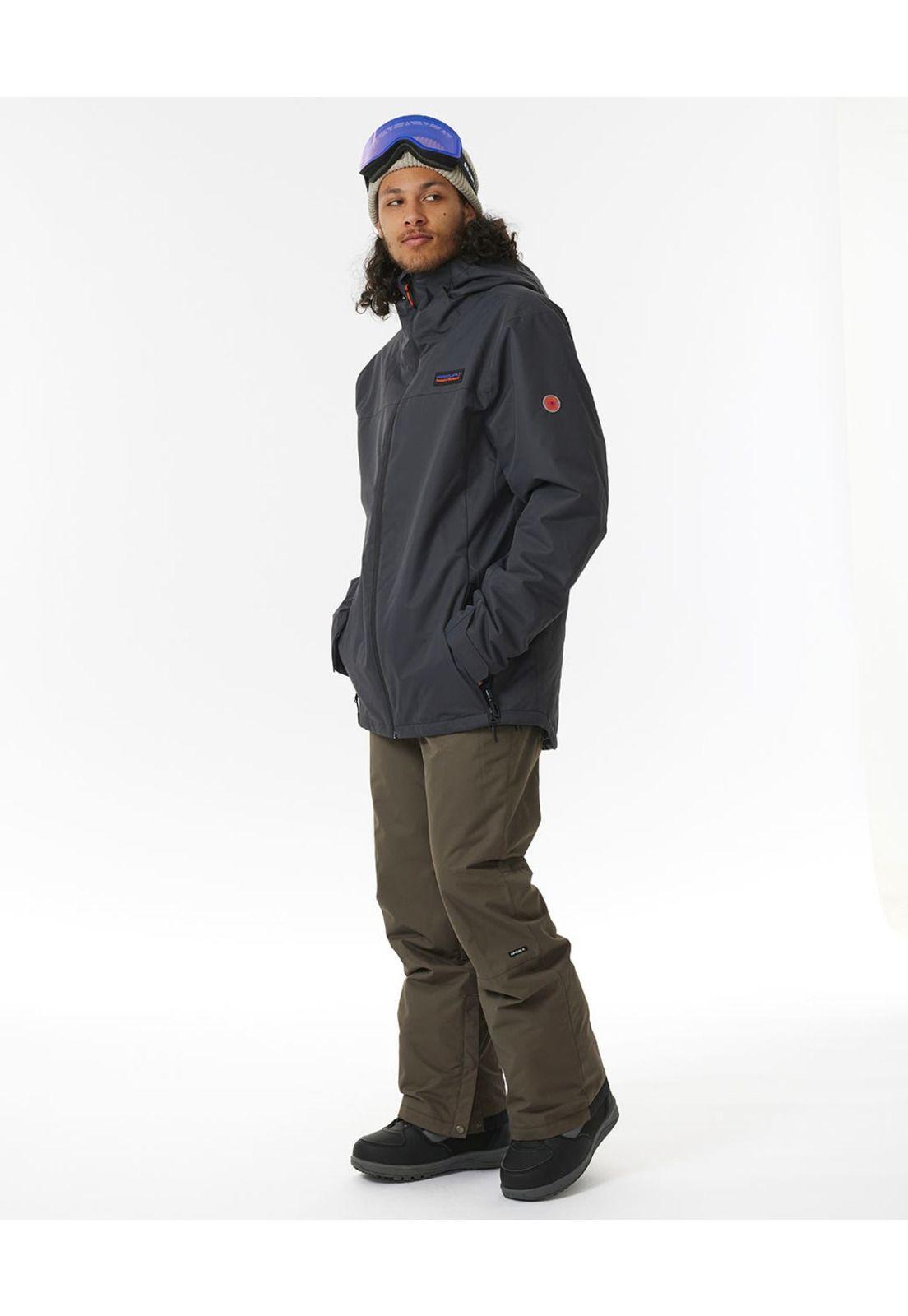 Parka Snow Anti Series Notch 10K Negro Hombre Rip Curl-0