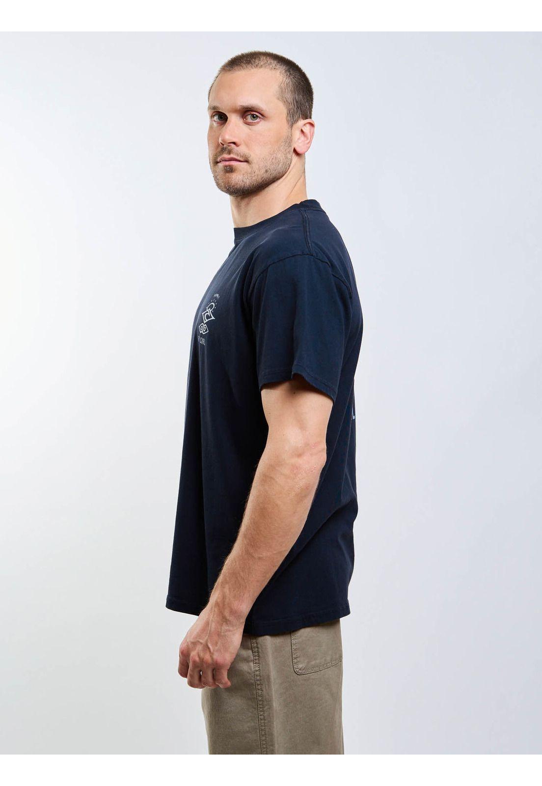 Polera MC Shore Negro Hombre Rip Curl-2