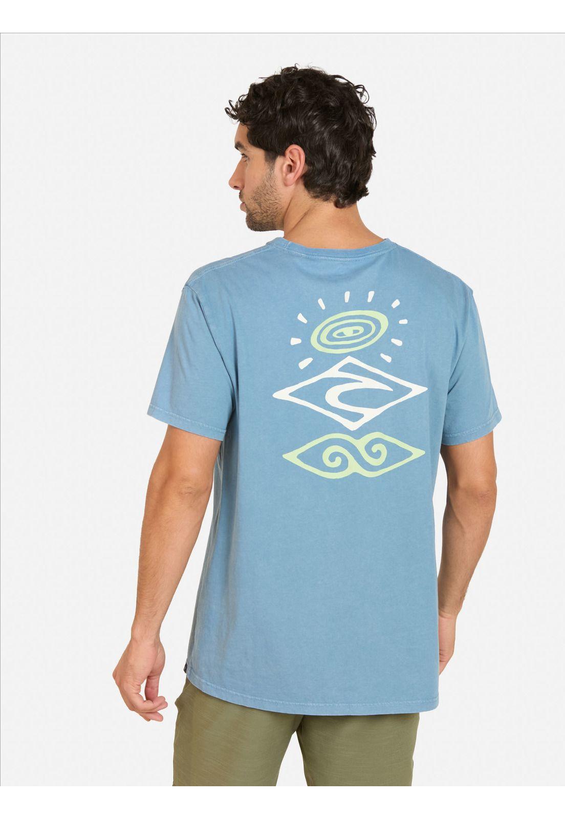 Polera MC Surf Azul Hombre Rip Curl-1