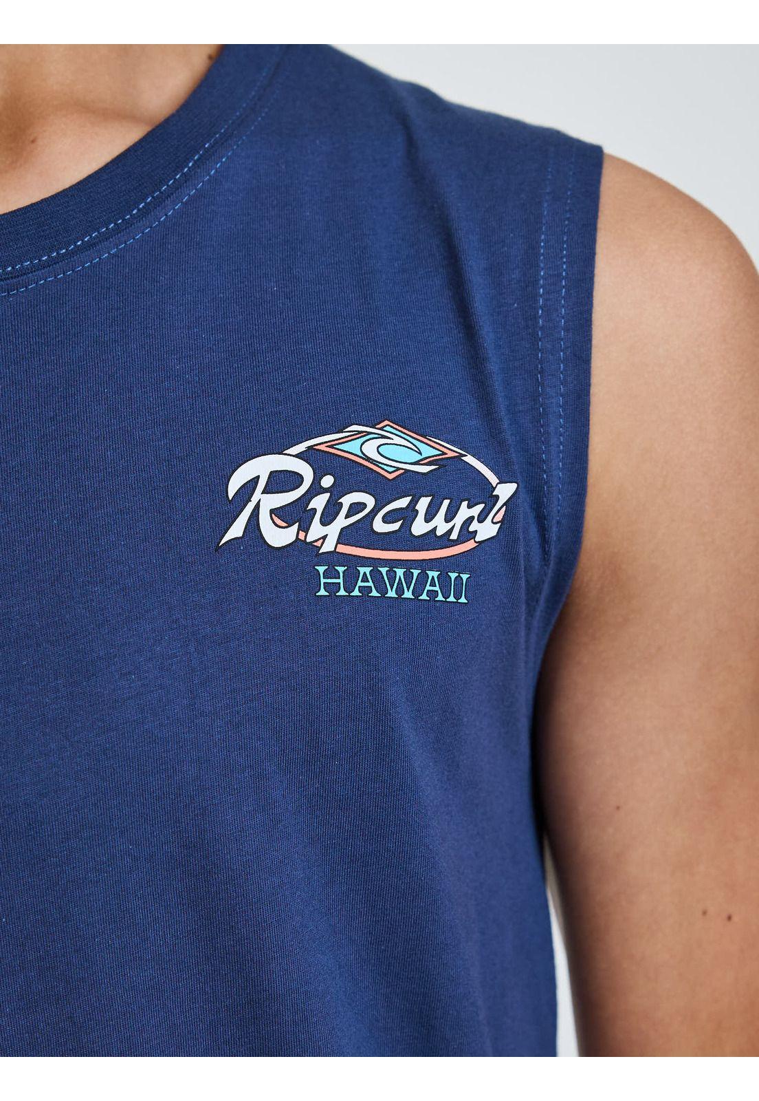 Polera SM Freedom Azul Infantil Rip Curl-6