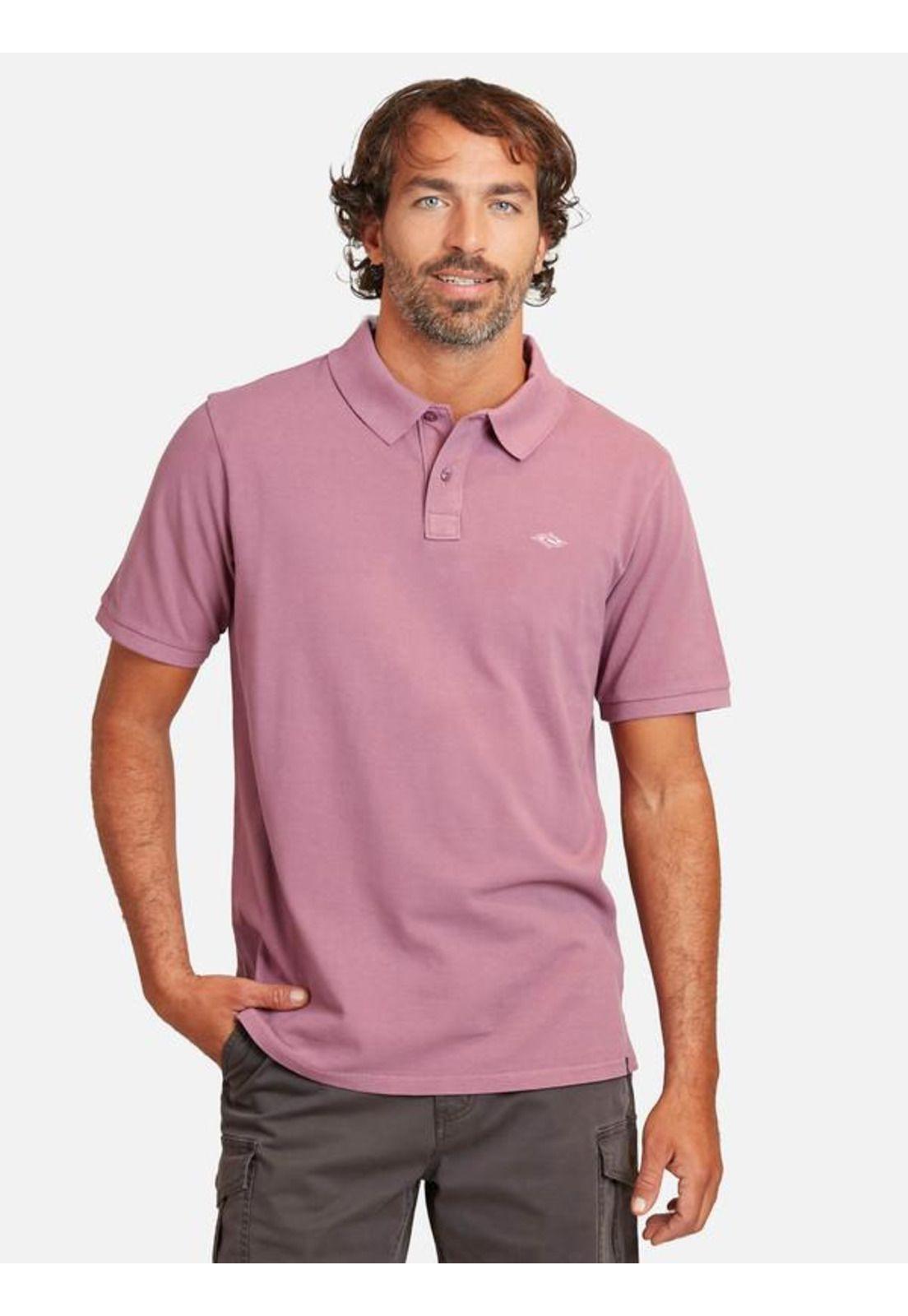 Polera M/C 6P296 Burdeo Hombre Ripcurl-0