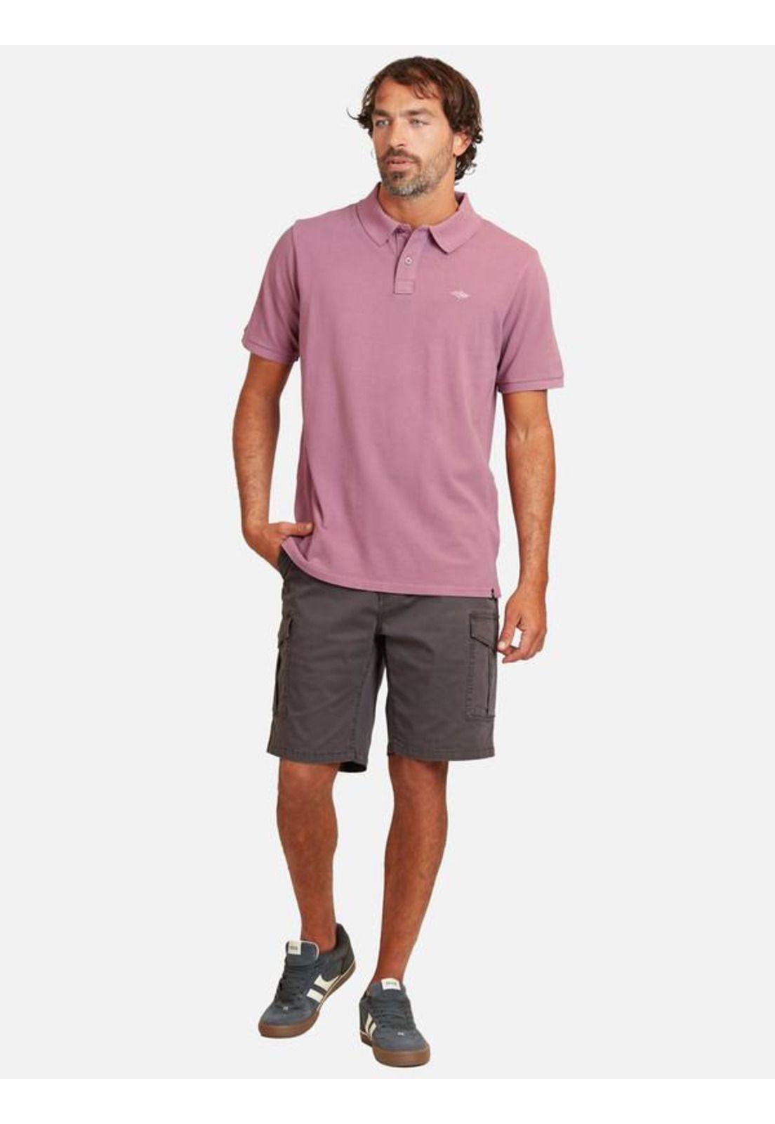 Polera M/C 6P296 Burdeo Hombre Ripcurl-3