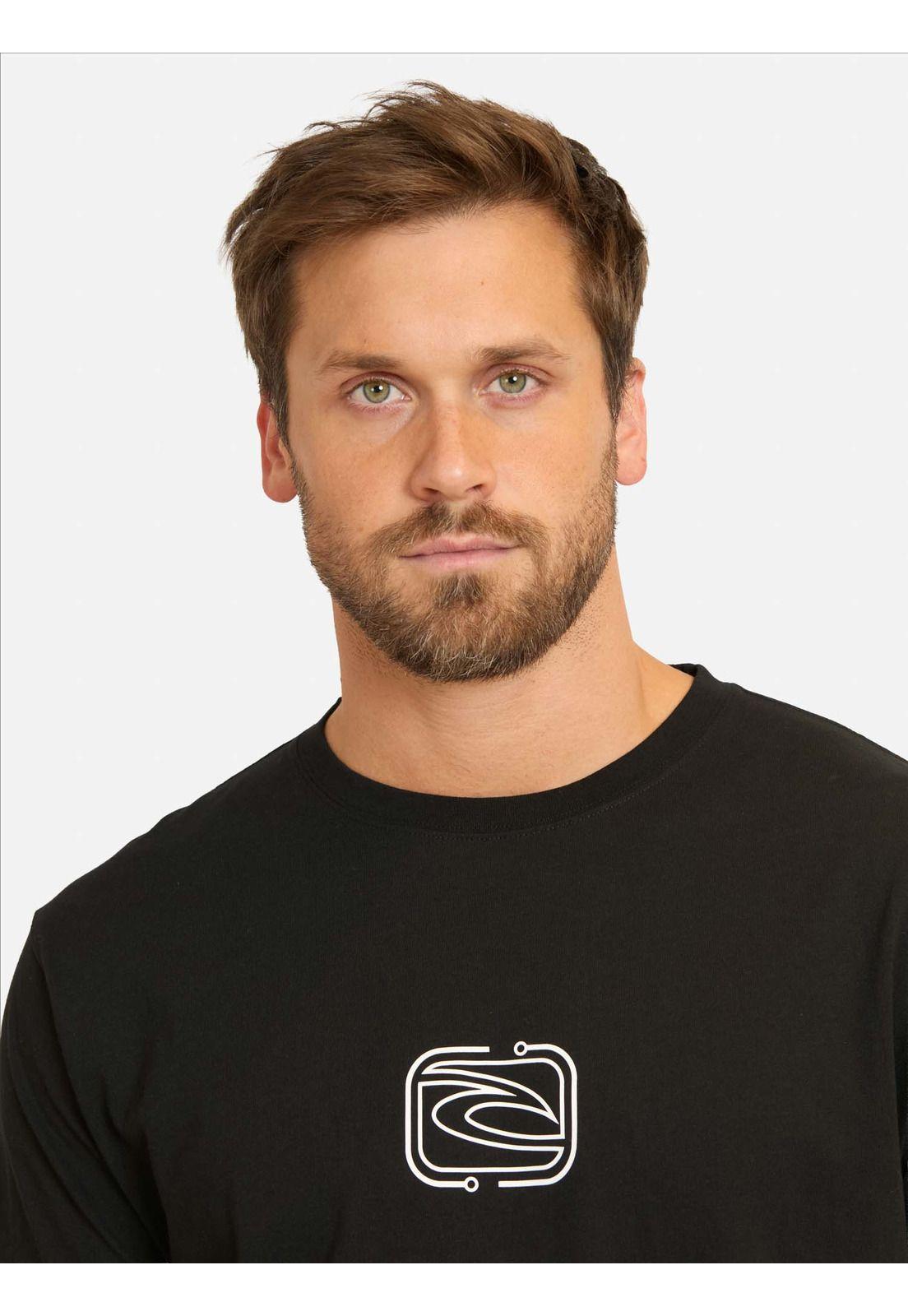 Polera MC Future Evo Negro Hombre Rip Curl-2