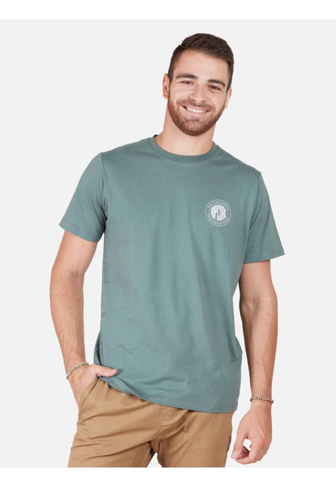 Polera 6P427-MI22 Hombre Verde Rip Curl-0