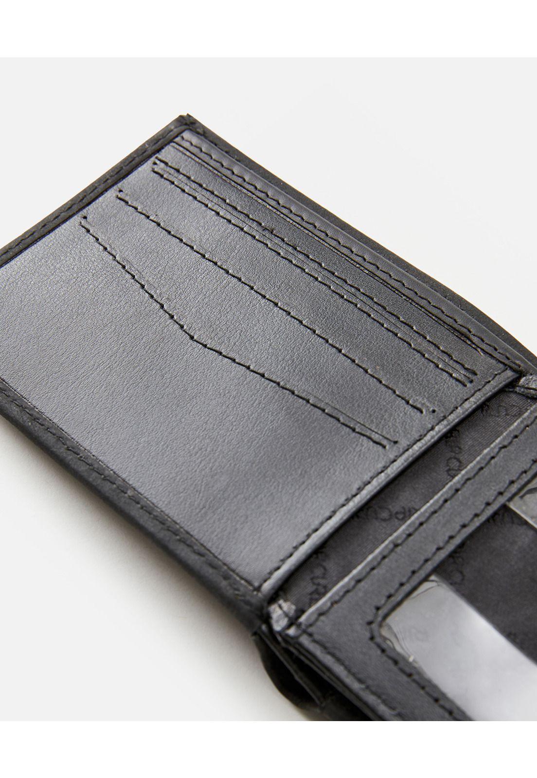 Billetera SPRUCE RFID SLIM Hombre Negro Rip Curl-3