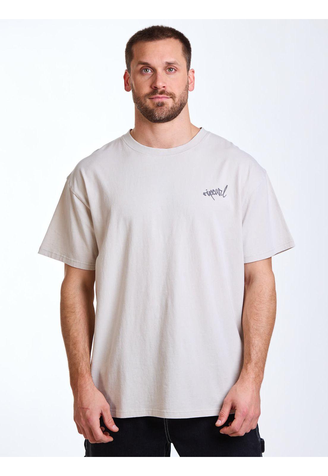 Polera MC Oversize Seaside Beige Hombre Rip Curl-1