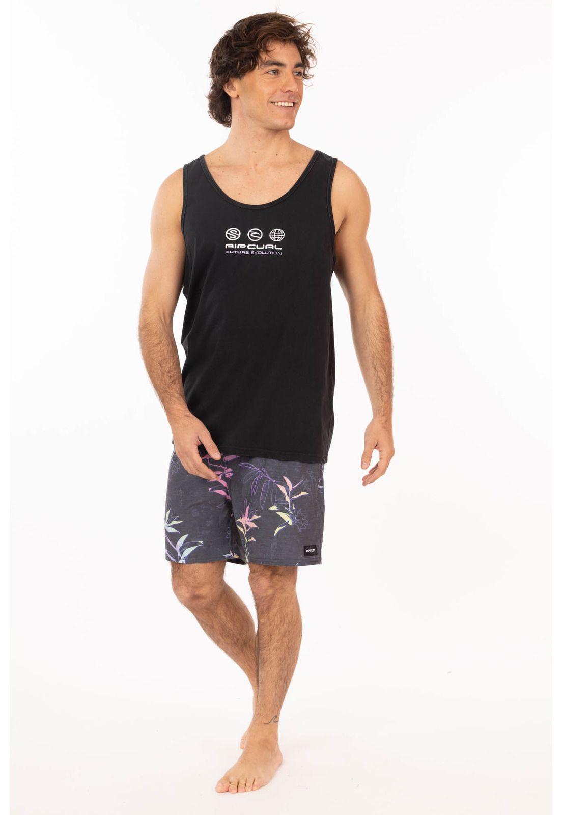 Polera SM Cloudcrest Negro Hombre Rip Curl-3