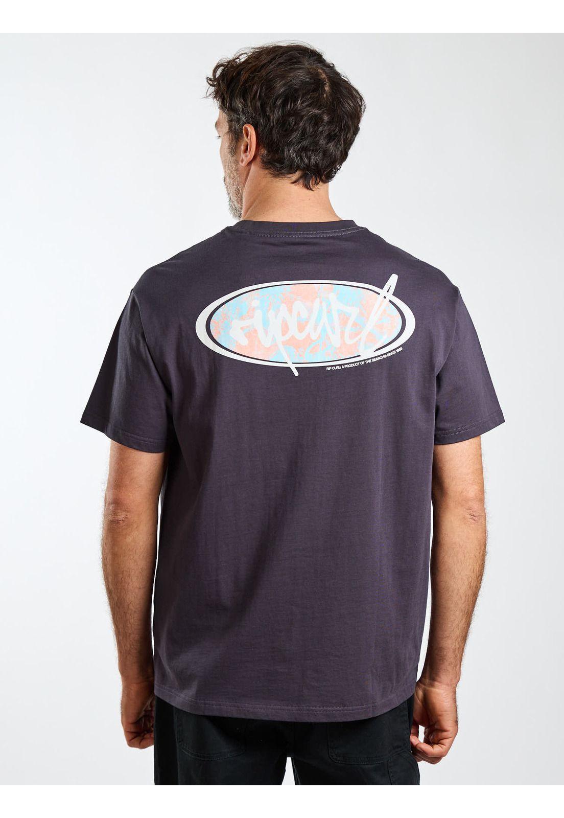 Polera MC Flow Gris Hombre Rip Curl-2