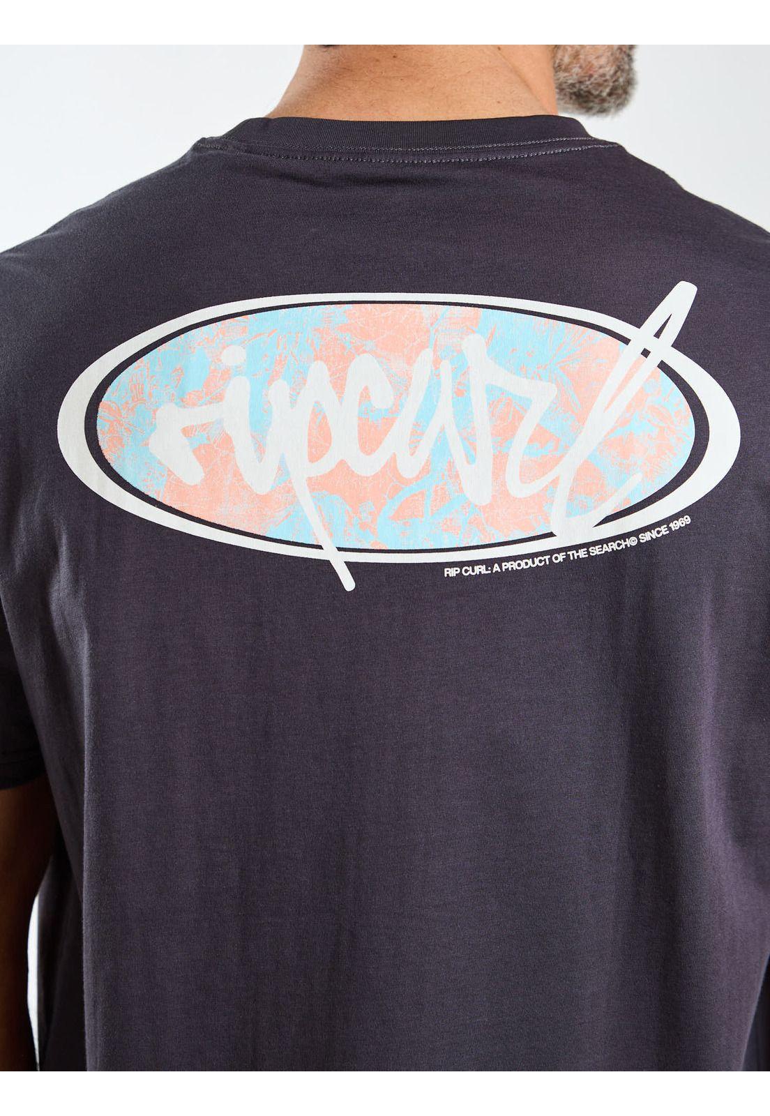 Polera MC Flow Gris Hombre Rip Curl-4