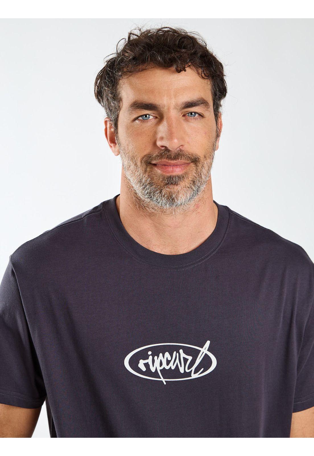 Polera MC Flow Gris Hombre Rip Curl-5