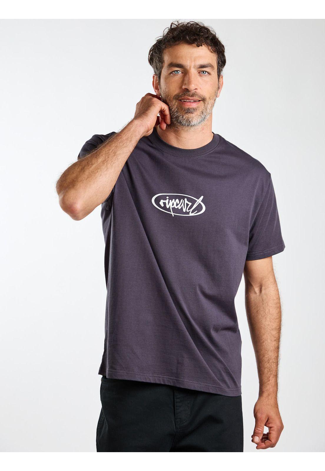 Polera MC Flow Gris Hombre Rip Curl-6