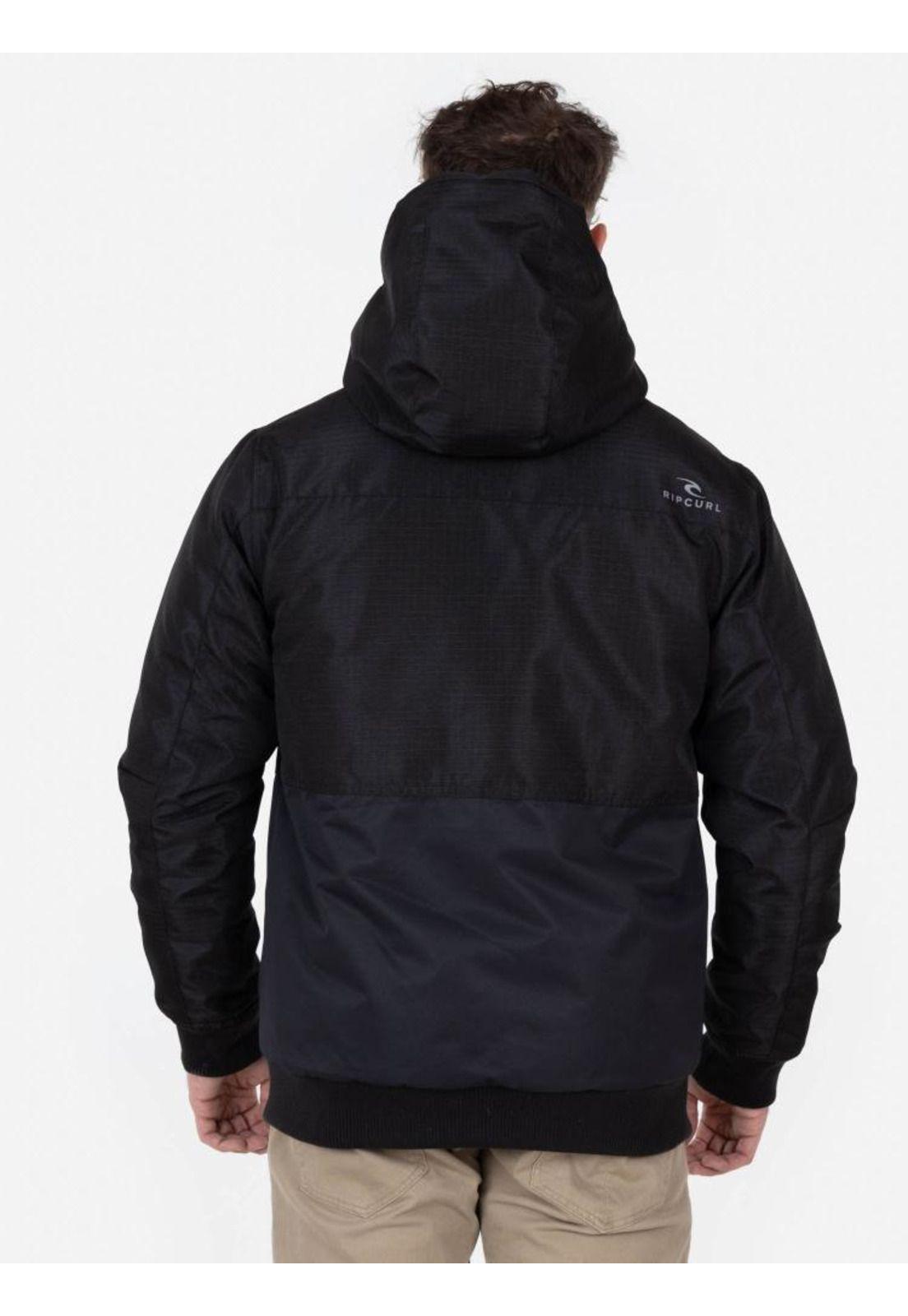 Casaca KANGAROO RIB Hombre Negro Rip Curl-1