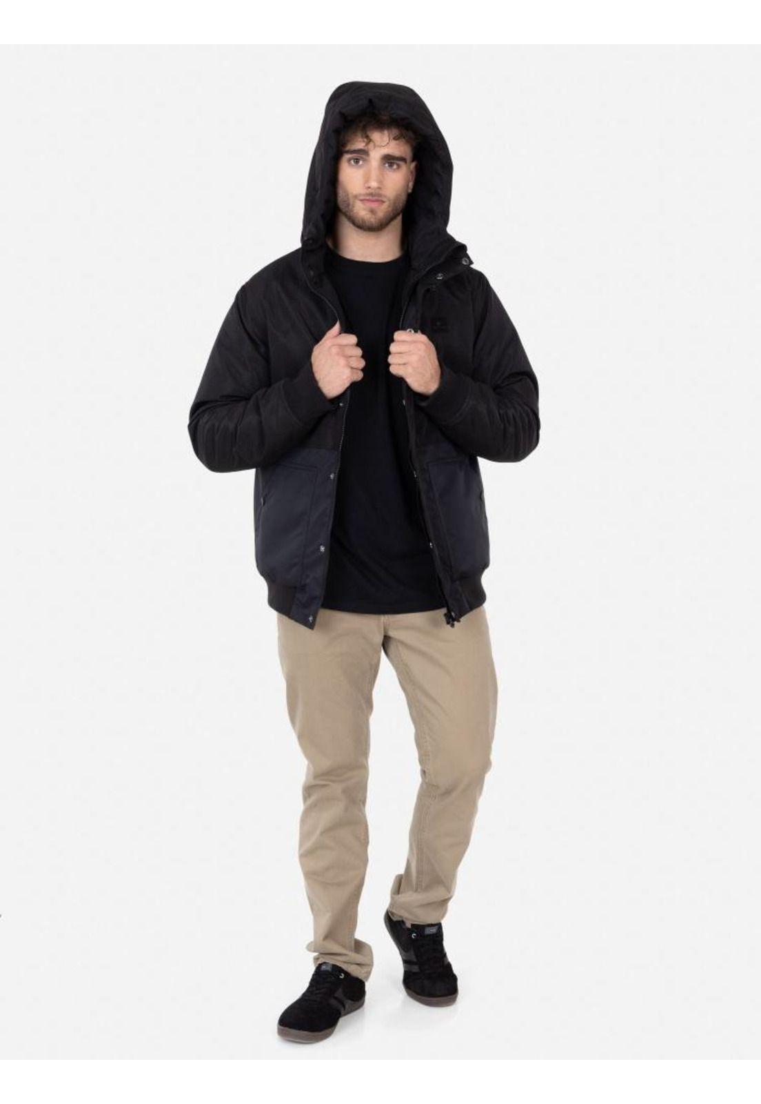 Casaca KANGAROO RIB Hombre Negro Rip Curl-3