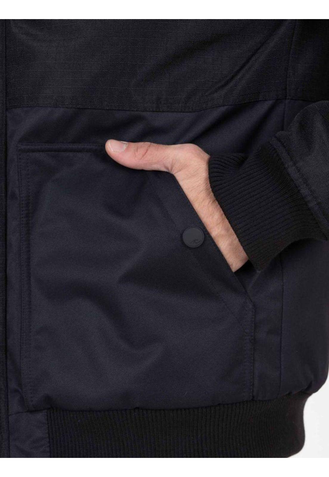 Casaca KANGAROO RIB Hombre Negro Rip Curl-4