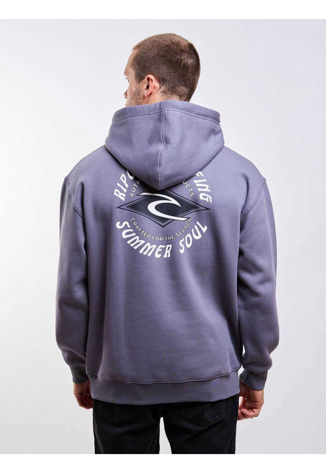 Poleron Canguro Andino Gris Hombre Rip Curl-1