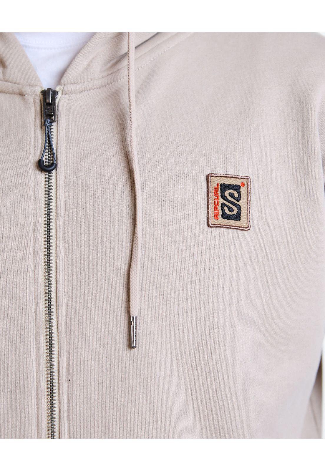 Poleron FZ Sunlit Beige Hombre Rip Curl-5
