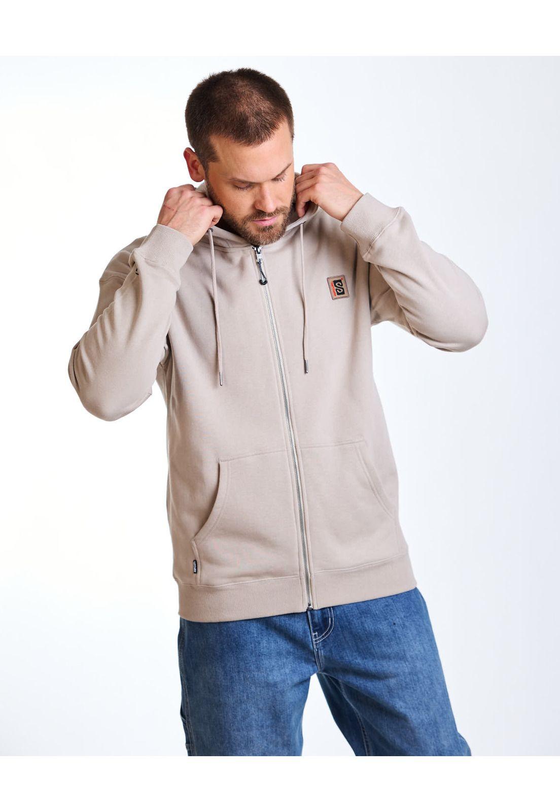 Poleron FZ Sunlit Beige Hombre Rip Curl-7