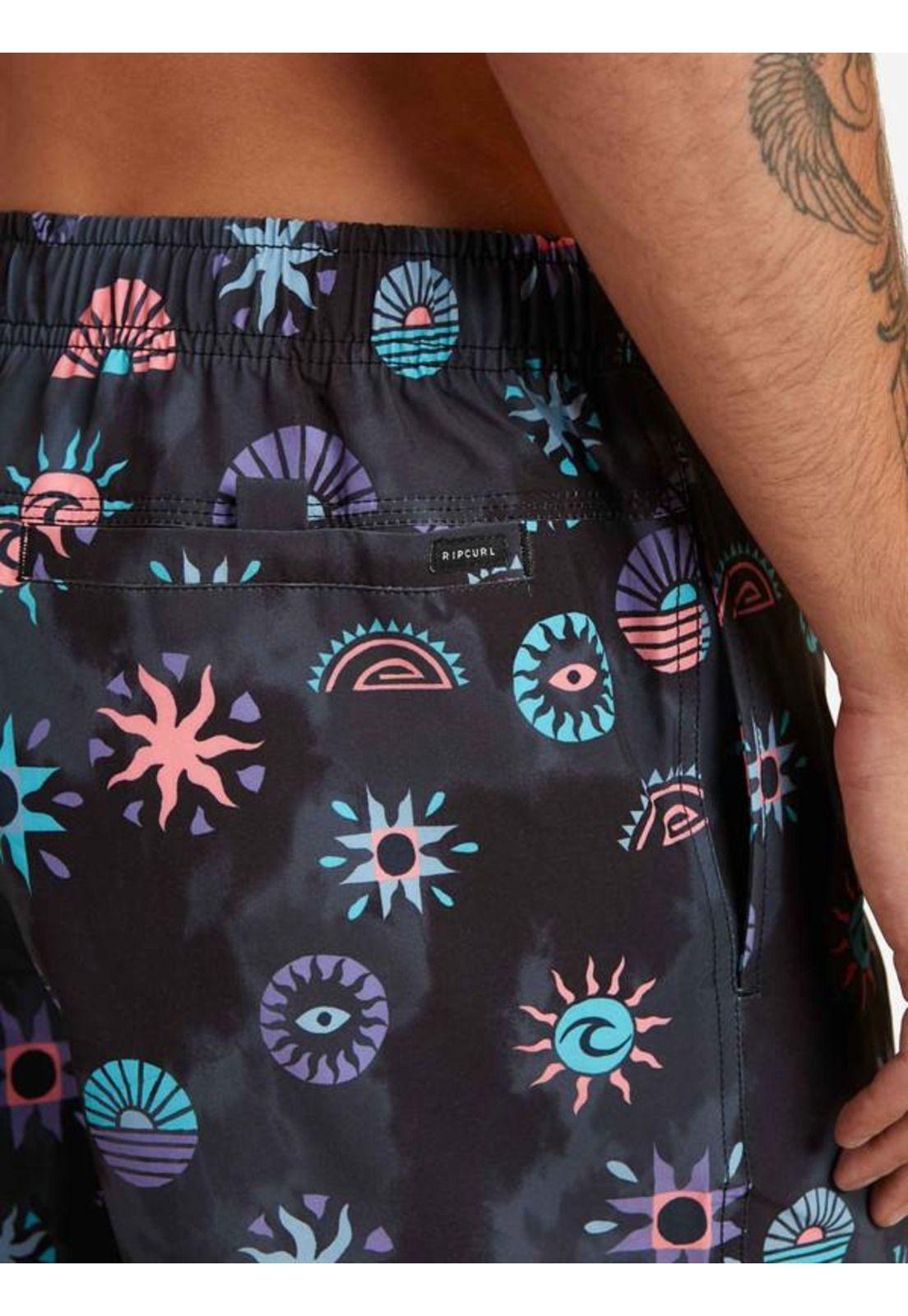 Traje De Baño Corto Multicolor Hombre Ripcurl-2
