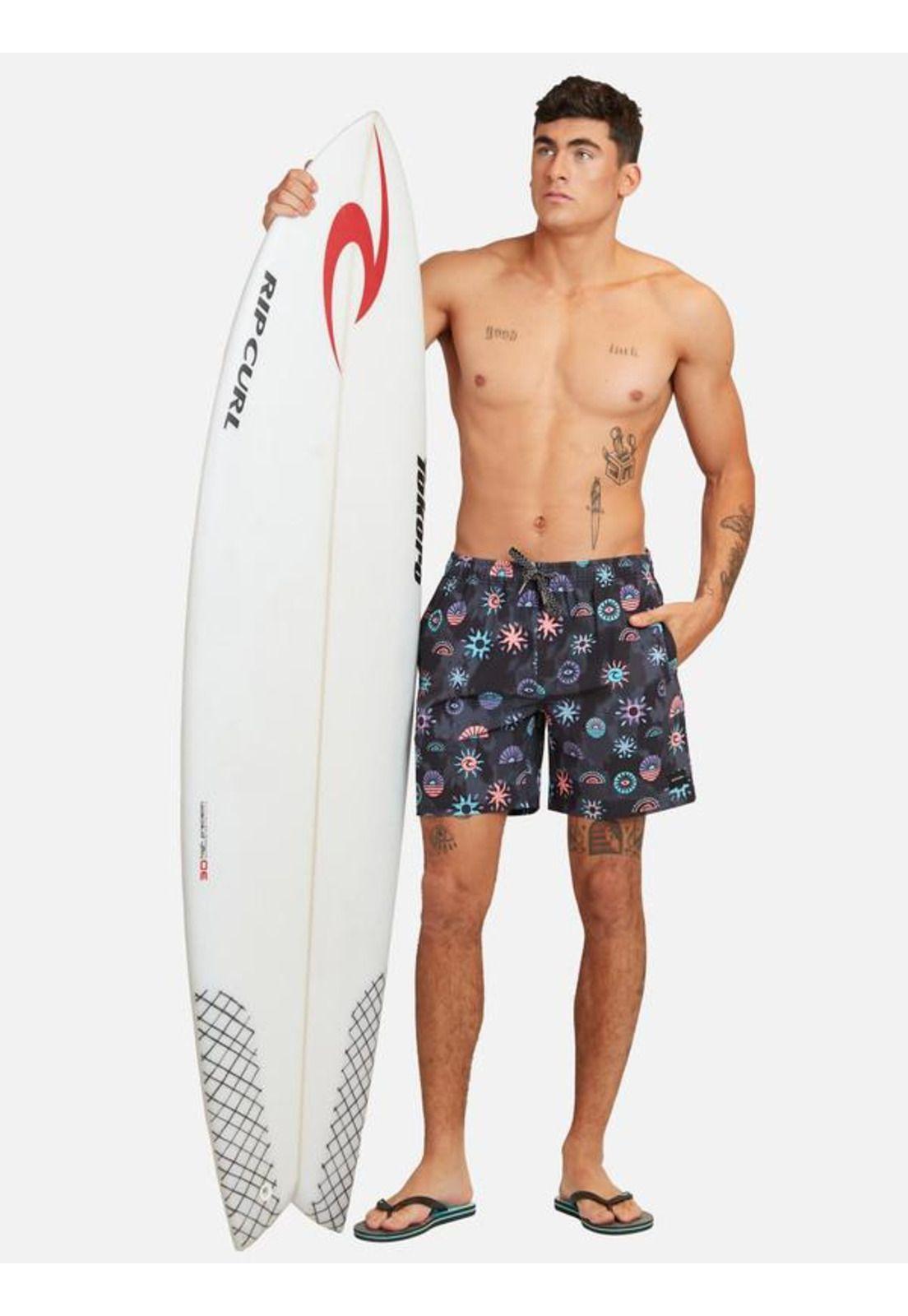 Traje De Baño Corto Multicolor Hombre Ripcurl-3