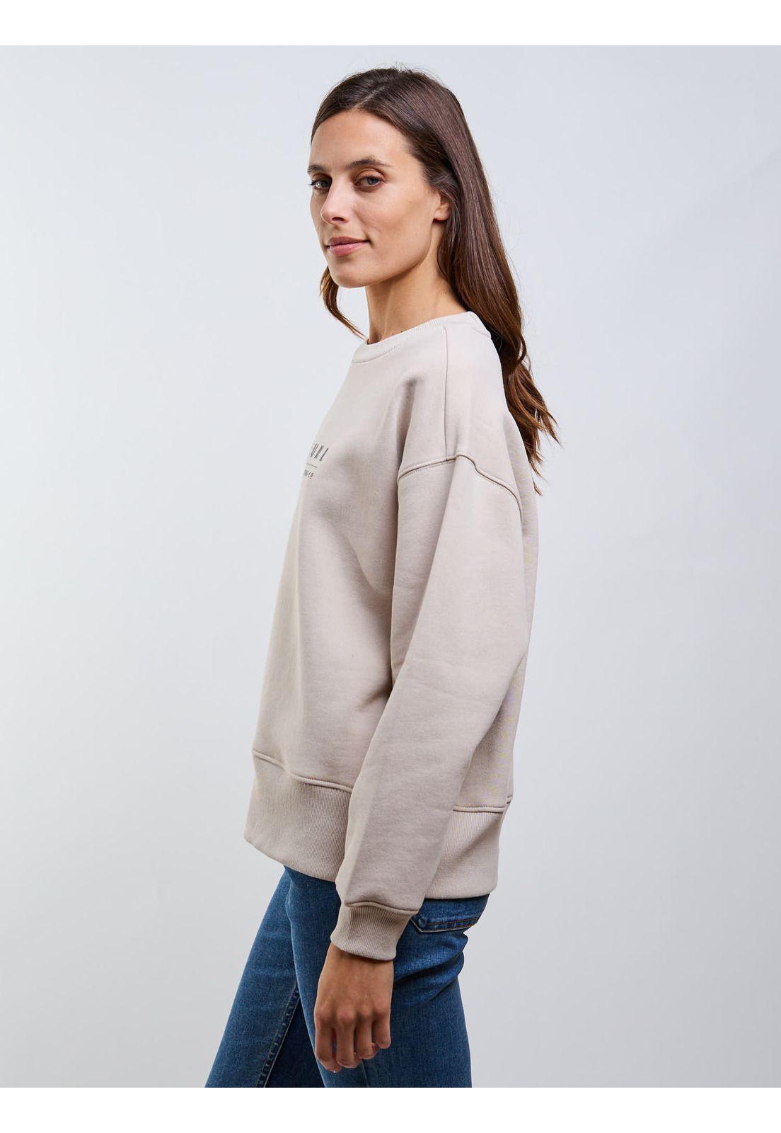 Poleron CR Blaze Beige Mujer Rip Curl-2