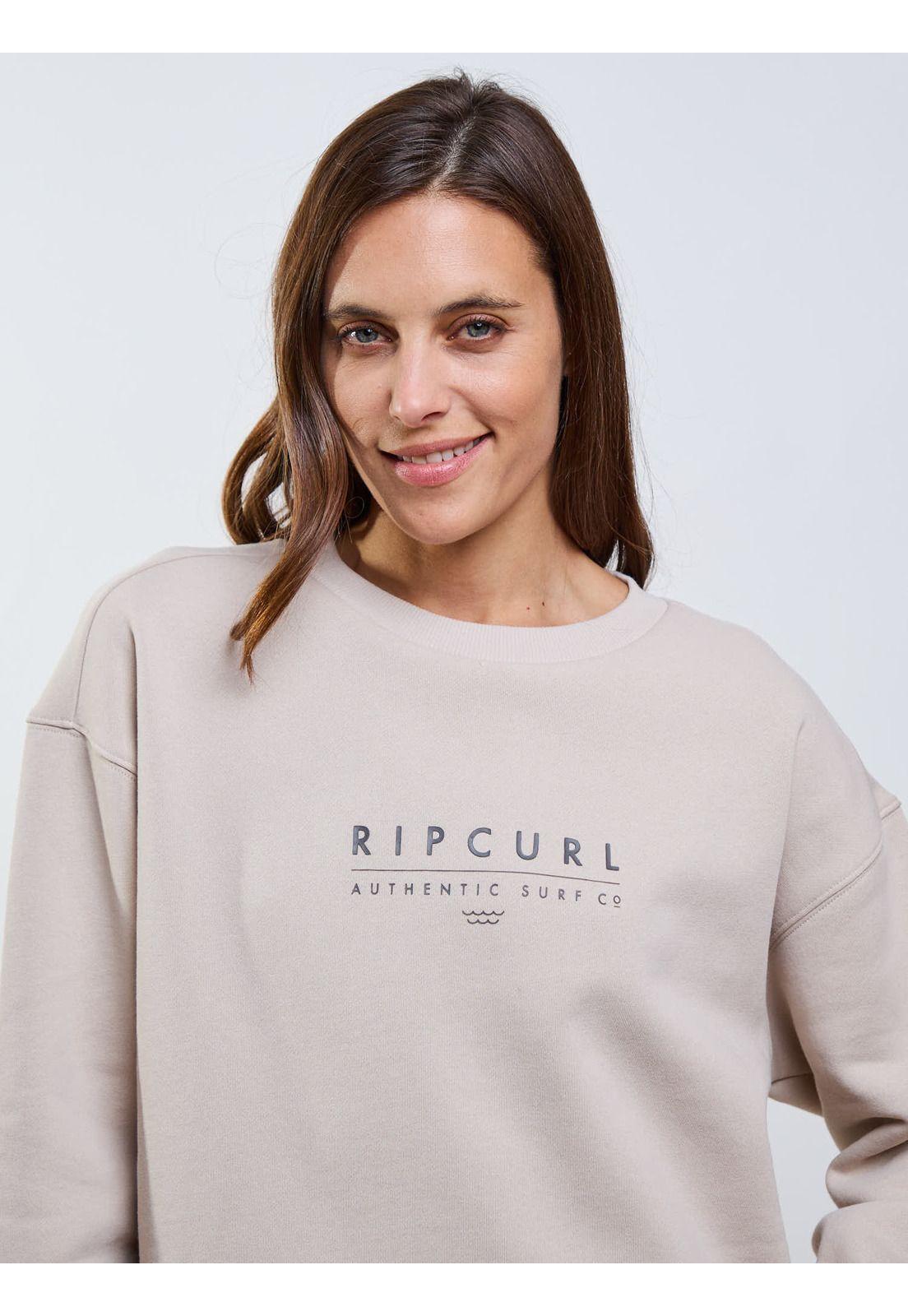 Poleron CR Blaze Beige Mujer Rip Curl-3