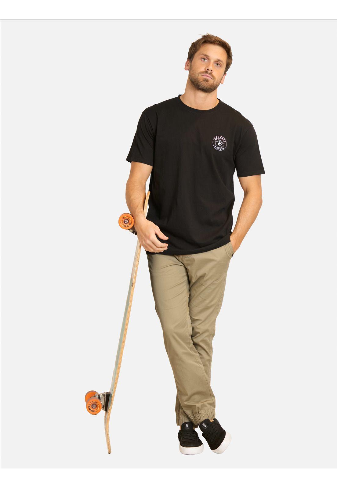 Polera MC MTE Bahamas Key Negro Hombre Rip Curl-3